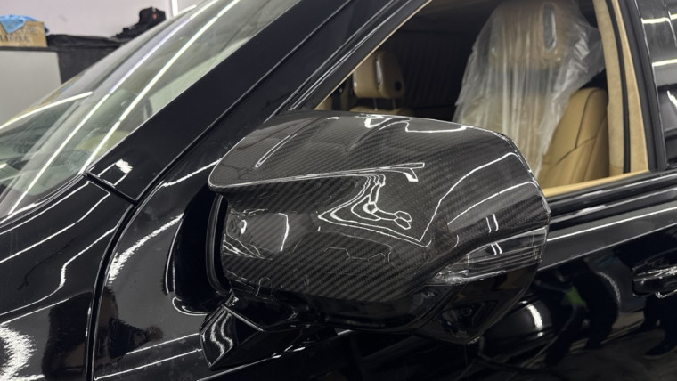 карбон на зеркалах